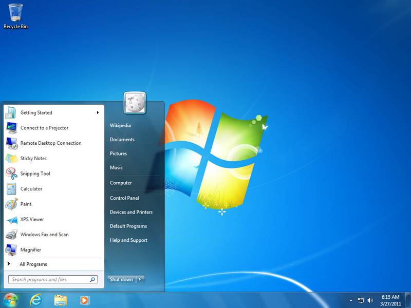 Microsoft 2009  Windows 7