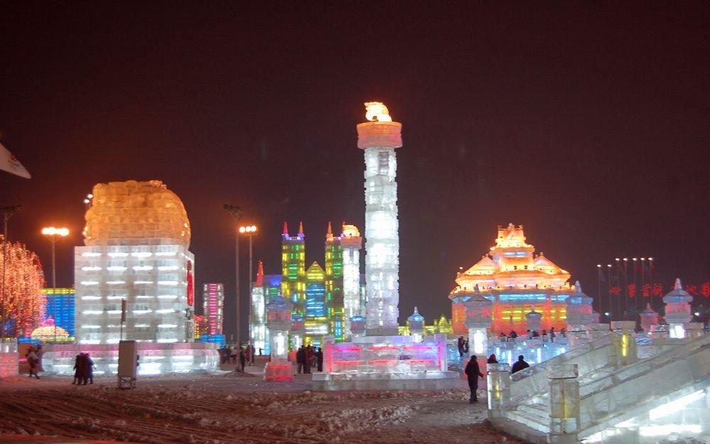 great ice city of china