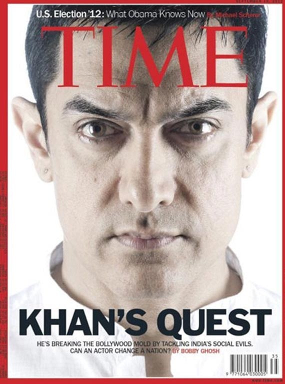Aamir Khan – first Bollywood hero on Time Magazine cover?